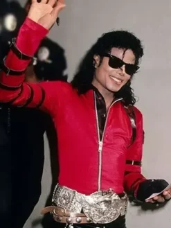 Bad World Tour Michael Jackson Red 1987 Jacket