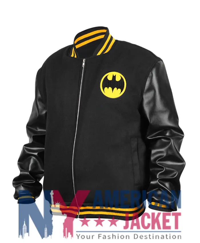 Batman Bomber Black Jacket