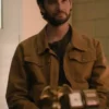 Ben Barnes The Institute S01 Cotton Brown Jacket