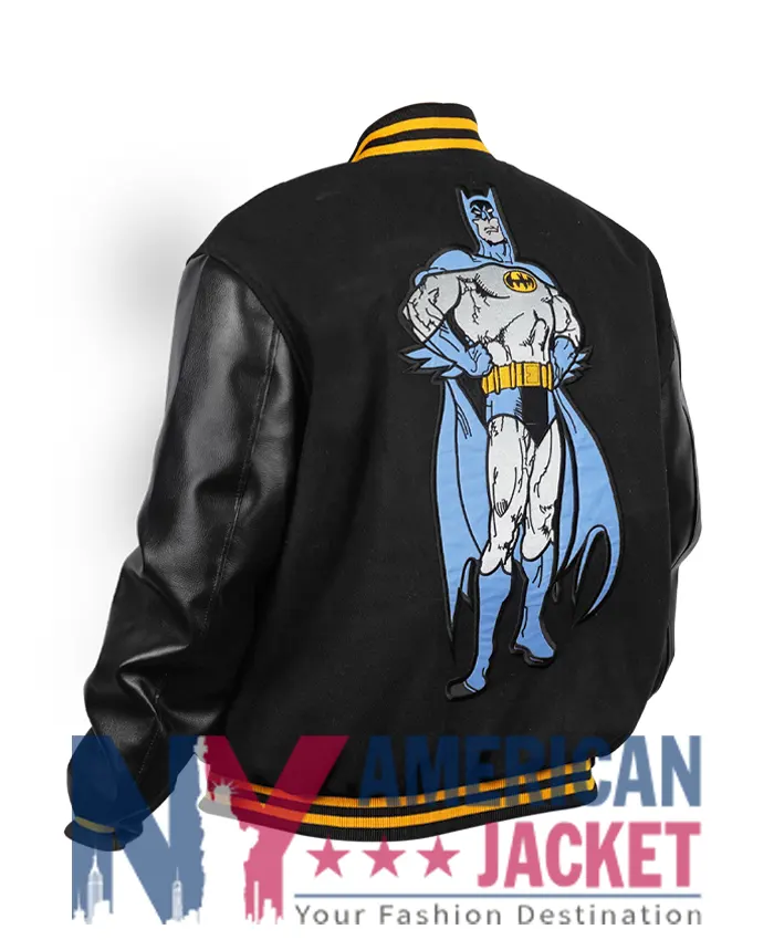 Black Batman Bomber Jacket