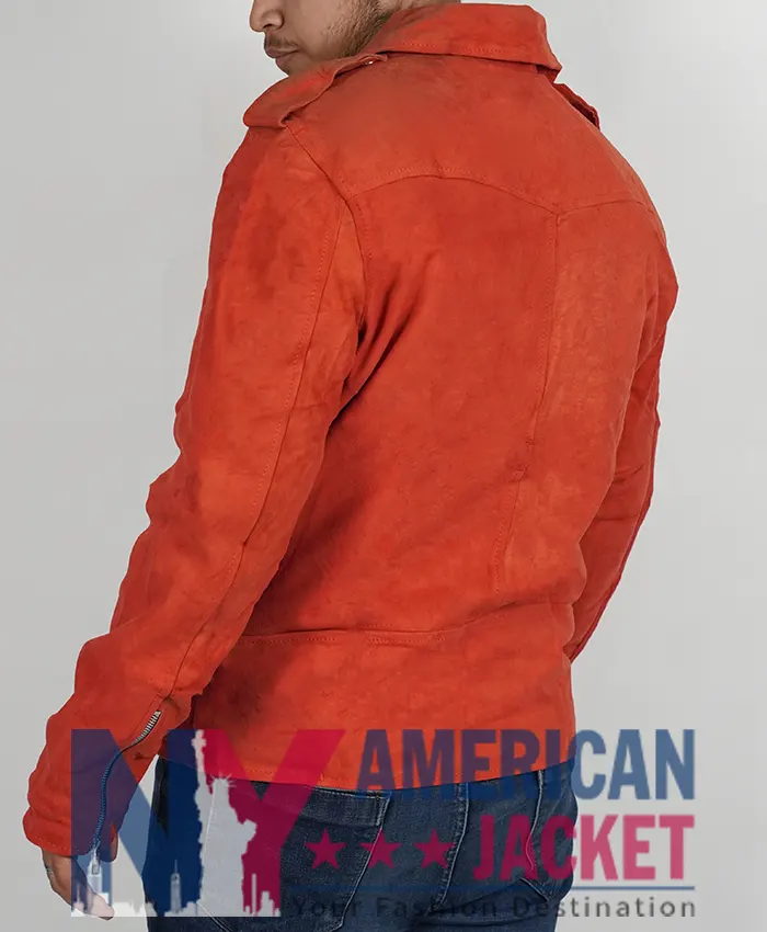 Brando Leather Suede Biker Jacket