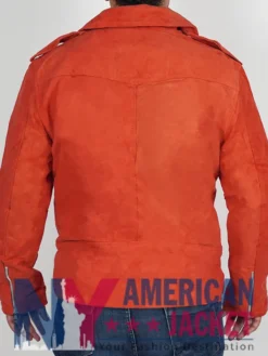 Brando Suede Biker Leather Jacket