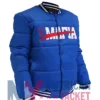 Buffalo Bills Puffer Blue Jacket