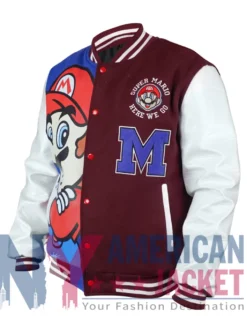 Buy Super Mario Varsity Jacket