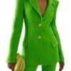 CBS Mornings 2025 Gayle King Single-Breasted Blazer