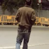 Camp Nou Lionel Messi Suede Brown Jacket