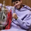 Carlos Alcaraz 2025 Queen’s Club Purple Final Hoodie