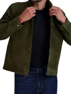 Celebrity IOU S10 Suede Josh Gadd Jacket