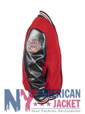 Chicago Blackhawks Red Classic Coaches Winter Varsity Jacket