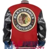 Chicago Blackhawks Red Classic Winter Coaches Varsity Jacket
