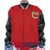 Chicago Blackhawks Red Winter Coaches Classic Varsity Jacket