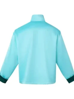 Chinese New Year Denim Mint Green Jacket