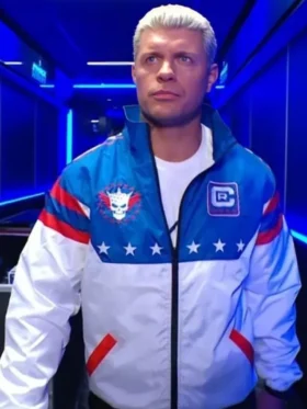Cody Rhodes Stars And Stripes Windbreaker Jacket