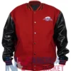 Colorado Avalanche Black And Red Varsity Jacket