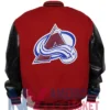 Colorado Avalanche Varsity Red And Black Jacket