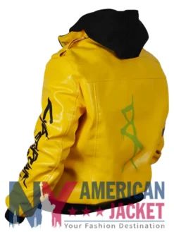 Cyberpunk 2077 Edgerunners David Hooded Yellow Jacket