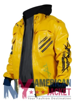 Cyberpunk 2077 Edgerunners David Yellow Hooded Jacket