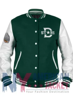 Dallas Stars Varsity Wool-Leather Jacket