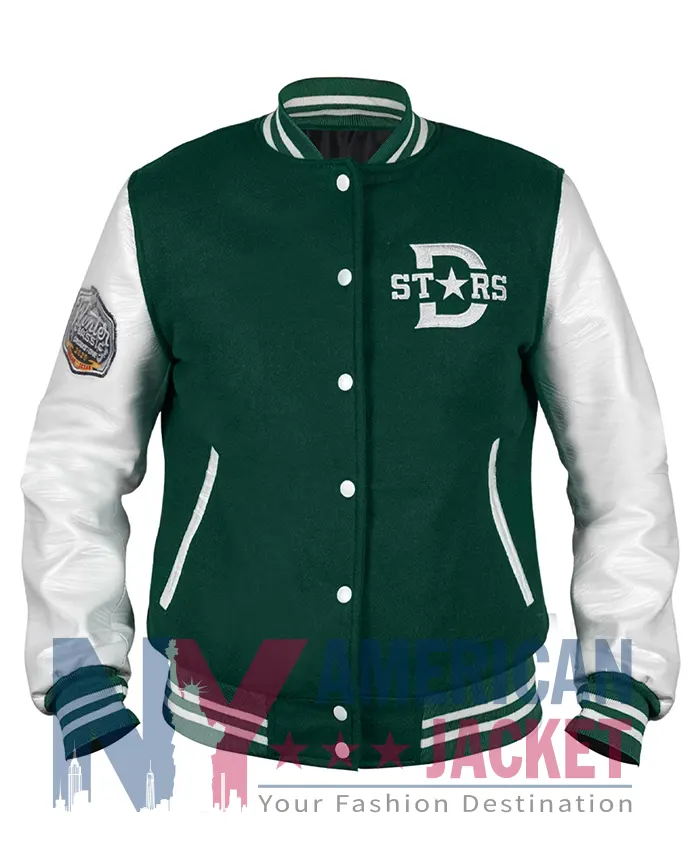 Dallas Stars Varsity Wool-Leather Jacket