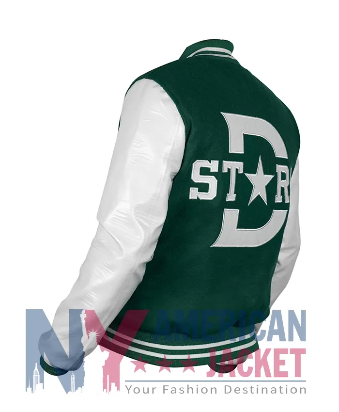 Dallas Stars Wool-Leather Varsity Jacket