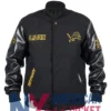 Detroit Lions Black Varsity Wool Jacket