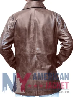Distressed Dean Leather Winchester Brown Jacket
