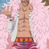Doflamingo Pink Cosplay Fur Coat