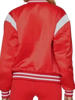 Emily Simpson The Real Housewives of Orange County Red Bomber Jacket