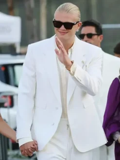 Erling Haaland Alta Moda 2025 Fashion Show White Blazer