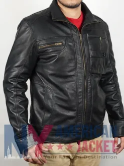 Evan Evagora Star Trek Leather Picard Elnor Jacket