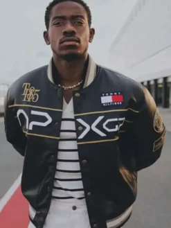 F1 Movie Damson Idris APXGP Varsity Jacket