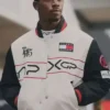 F1 Movie Damson Idris Racing Varsity Jacket