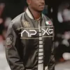 F1 Movie Idris APXGP Damson Varsity Jacket