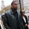 Federal Courthouse Leather Luis Ortiz Black Jacket