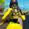 Fortnite Yellow Leather Jacket Blazer