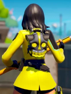 Fortnite Yellow Leather Jacket Blazer