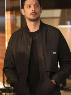 Found S02 Dhan Rana Black Cotton Jacket