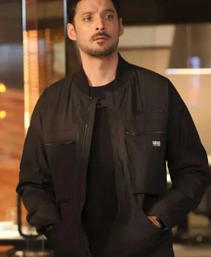 Found S02 Dhan Rana Black Cotton Jacket