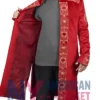 Foundation Asbaek S03 Pilou Maroon Trench Coat