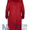Foundation S03 Pilou Maroon Asbaek Trench Coat