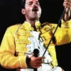 Freddie Mercury Yellow Leather Jacket