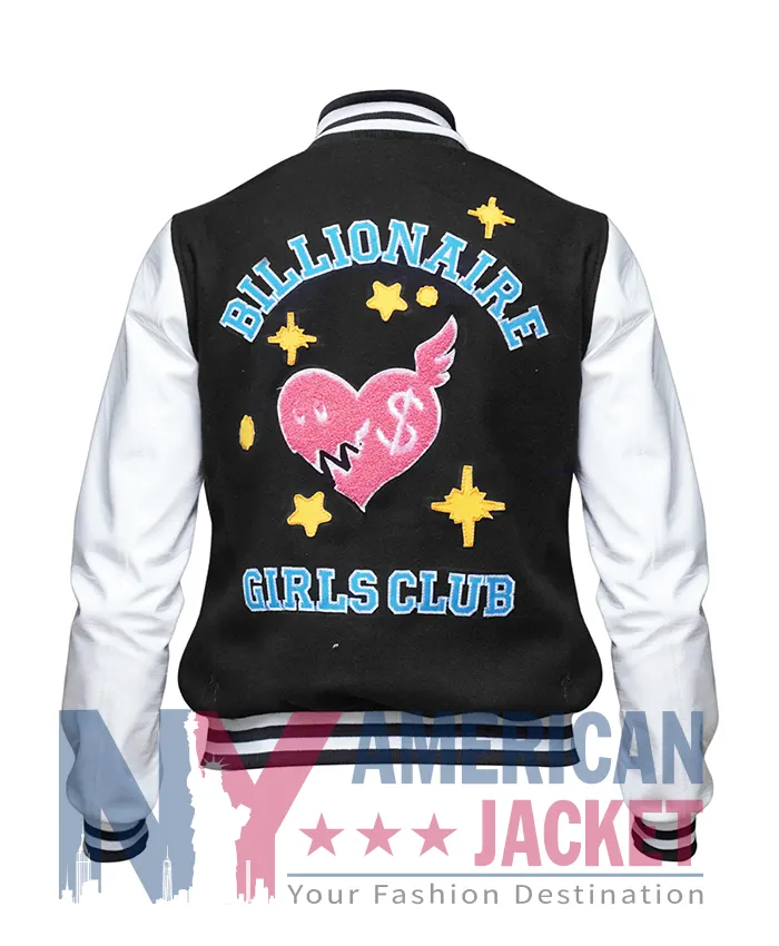 Girls Billionaire Club Varsity Jacket