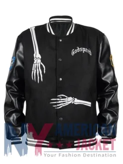 Godspeed James Blake Varsity Letterman Jacket