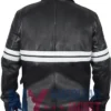 Good Will Hunting Matt Damon Leather Black Jacket