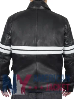 Good Will Hunting Matt Damon Leather Black Jacket