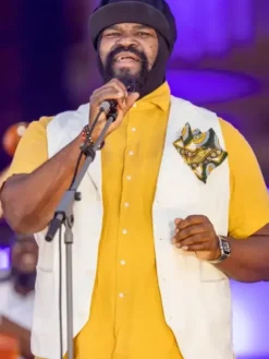 Gregory Porter White Berlin 2025 Vest