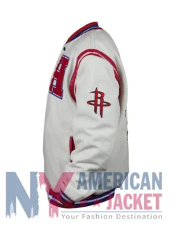 Houston Heroes Rockets Hometown City Edition Varsity Jacket