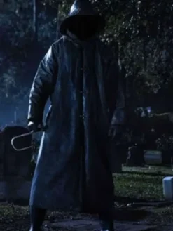I Know What You Did Last Summer Black Leather Coat