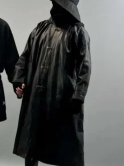 I Know What You Did Last Summer Leather Black Coat