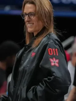 Indiana Fever Stephanie White Stranger Things Varsity Jacket